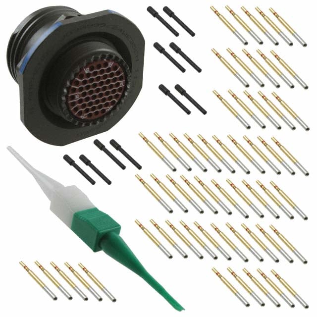 Connecteur Femelle Amphenol D38999/26WE35SN – 55 Contacts – Or – Pour Aérospatial